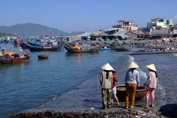 Wall Mural - Port de peche, Vietnam