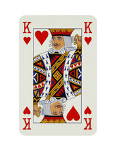 King Of Hearts Card