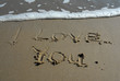canvas print picture - I love you