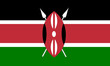 kenia fahne kenya flag