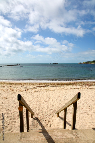 Board z aluminiowym obramowaniem Idąc na plażę porthcressa, ul. 