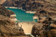 Aerial View Hoover Dam