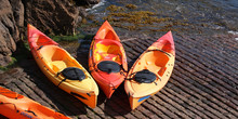 Kayaks On Slipway