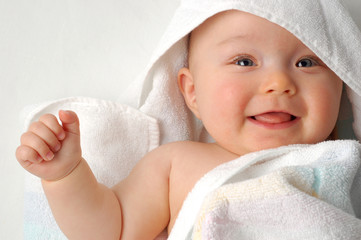 baby after bath #11