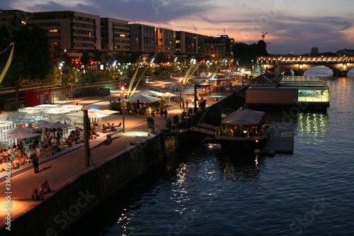 Paris Plage 2007 Quai De Seine Aout 2007 Buy This Stock