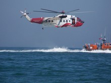 Coastguard Air Sea Rescue Training Display
