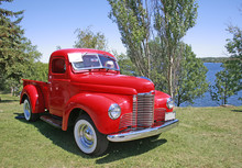Old Red Truck