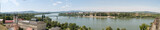 Fototapeta Miasto - Danube (sio) overview from Tihan abby
