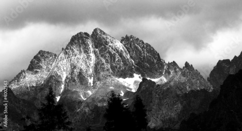 Board z aluminiowym obramowaniem Wysokie Tatry