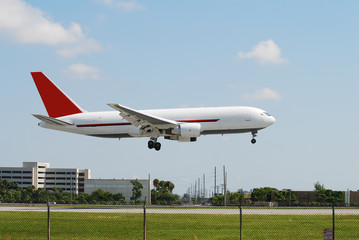 Poster - Cargo jet landing