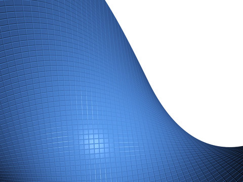 Abstract 3d grid