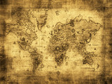 Fototapeta Mapy - ancient map of the world
