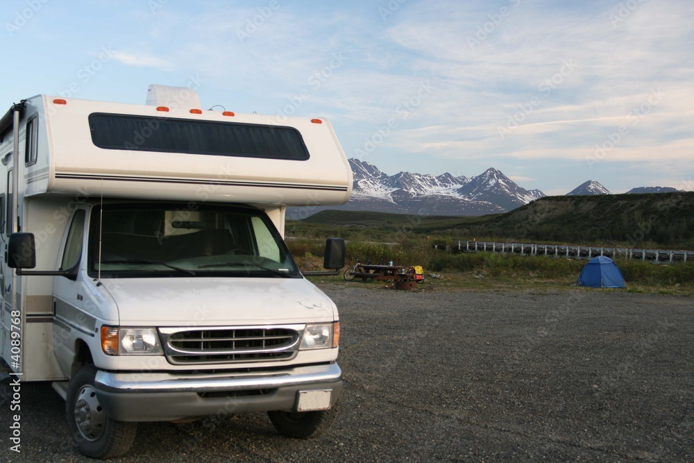 motorcoach,motorhome,rv Wall Mural | WallsHeaven | Greg Pickens