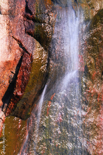 Nowoczesny obraz na płótnie Rock and water