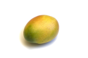 Wall Mural - Fresh mango isolated on white background