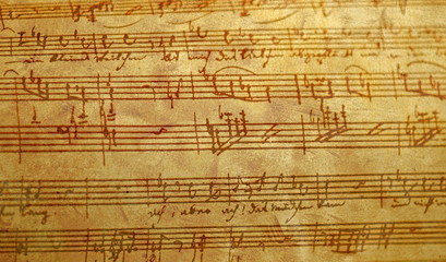  Antique Hand Written Music