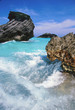 Swirling water, Bermuda.