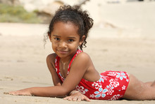 Child On A Beach