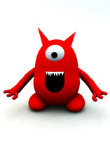 Tiny Red Monster 5