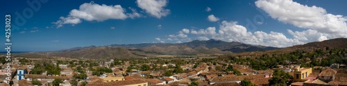 Tapeta ścienna Kuba, Trinidad, panorama