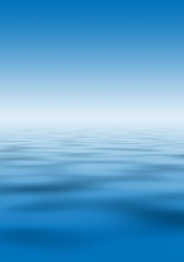Aufkleber - blue background