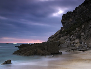 Wall Mural - beach at night
