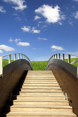 Wall Mural - Wooden Bridge