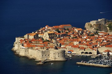 Poster - Dubrovnik von oben 09