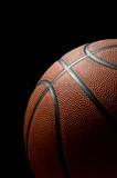 Fototapeta Sport - basketball on black