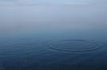 Water Ripples In Lake Baikal