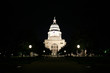 State Capitol Building at Night in Downtown Austin, Texas