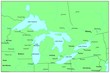 © IndianSummer - Sea maps series: Great Lakes