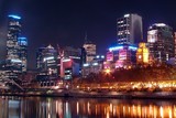 Fototapeta Big Ben - Melbourne city at night