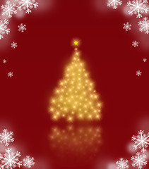 Wall Mural - Christmas tree