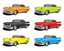 COLORFUL CLASSIC CARS