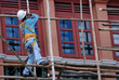 © Wong Hock Weng - construction worker at the work site