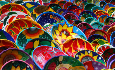 Wall Mural - Handicraft Bowls