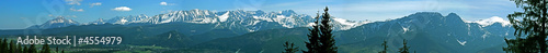 Board z aluminiowym obramowaniem Tatry, polska