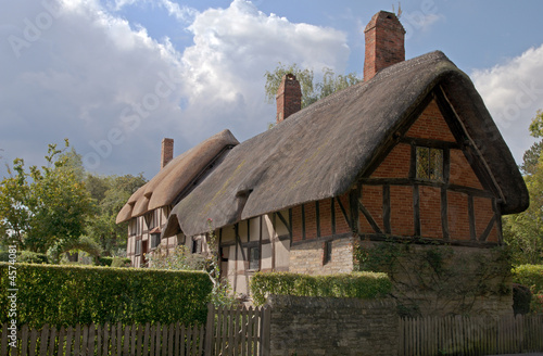 View of Anne Hathaway’s cottage (wife of William Shakespeare) Poster