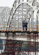 two businessman on the bridge