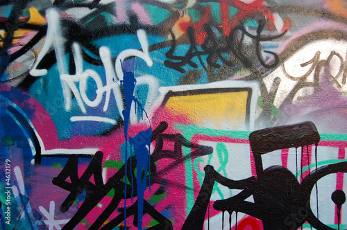 Board z aluminiowym obramowaniem Graffiti