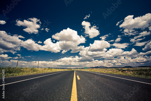 Board z aluminiowym obramowaniem Autostrada 2