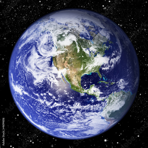 Foto-Doppelrollo - Planet Earth (von Tyler Olson)
