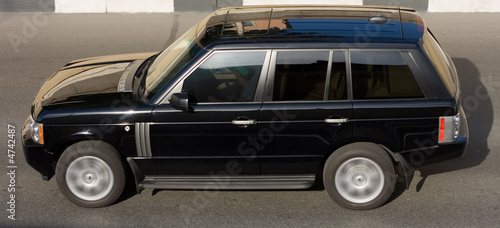 Fotografía luxury isolated SUV car from my luxury cars series
