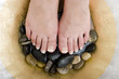 canvas print picture Foot spa