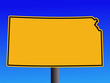 © Stephen Finn - warning Kansas sign