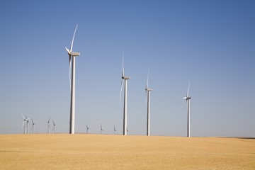 Electric wind turbines