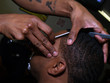© Travis Gluckler - barber closeup 1