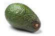 avocado isoliert auf weiss