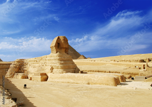 Plakat sfinks - egipt